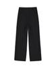 Nigaennikol Minimal Long Pintuck Slacks_Black