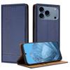 For iPhone 17 Pro Max Case L-Shaped Grid Pattern Leather Stand Phone Cover with Card Slots