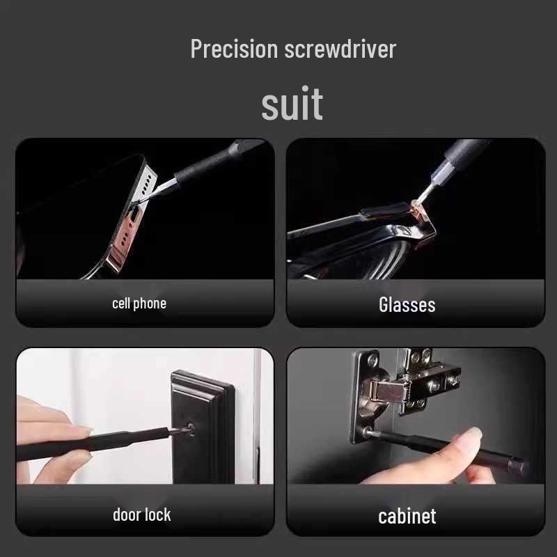 24-in-1 Multi-Purpose Manual Screwdriver Set for Mobile Phones, Computers, and Glasses