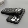 Fashion Silver Rivets Five-pointed Star Leather Shockproof Phone Cover Case for iPhone 17 16 15 14 Pro Max 13 Protective Case