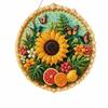 2D Flat DIY Pearl Painting Kit Pumpkin Christmas Hanging Decoration  Door Decoration