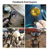 1pair Motorcycle Turn Signal Lights Indicator Lamp Amber Flashers Universal Fit for Most Motorcycles