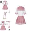 Fate Astolfo Cosplay Sailor Uniform With Butterfly Bow Japanese Student Socks
