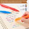 USUAL12 Color 0.5mm Erasable Gel Pens,Make Mistakes Disappear Colored Pens,Fine Point Retractable Erasable Gel Pens for