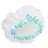 Adult Double Layer Water Proof Shower Cap Thicken Elastic Women Bath Cap Hat Large