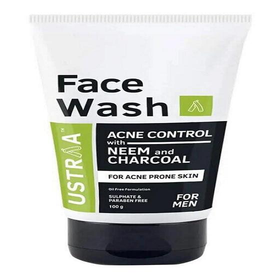 @ Ustraa Anti Acne Neem And Charcoal For Men 100Gram