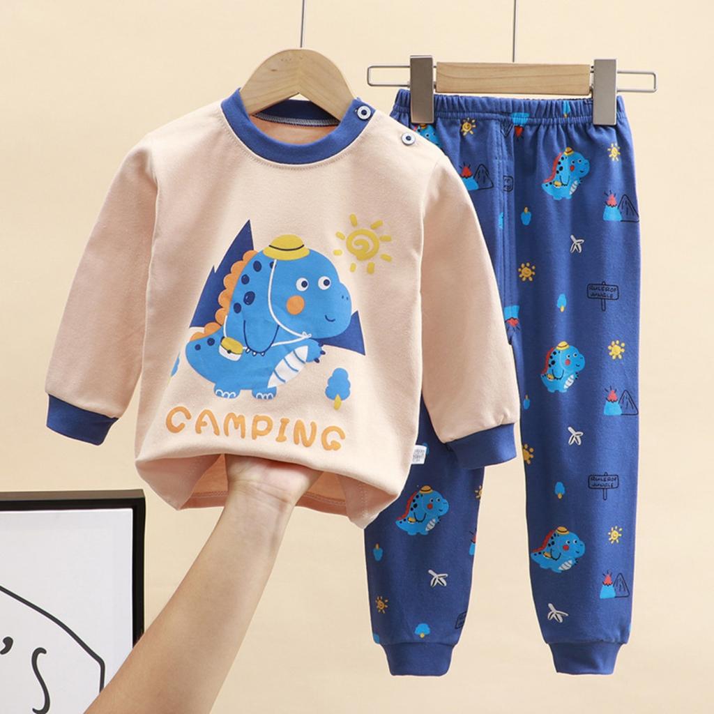 Children's Underwear Set Made of Pure Cotton for Boys' Autumn Wear, Women's Clothing for Autumn Wear, Autumn Pants for Home Wear, Children's Clothing