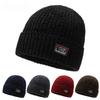 New Autumn and Winter Thickened Men's and Women's Wool Hats Korean Version Ski Plush Warm Chenille Knitted Hats