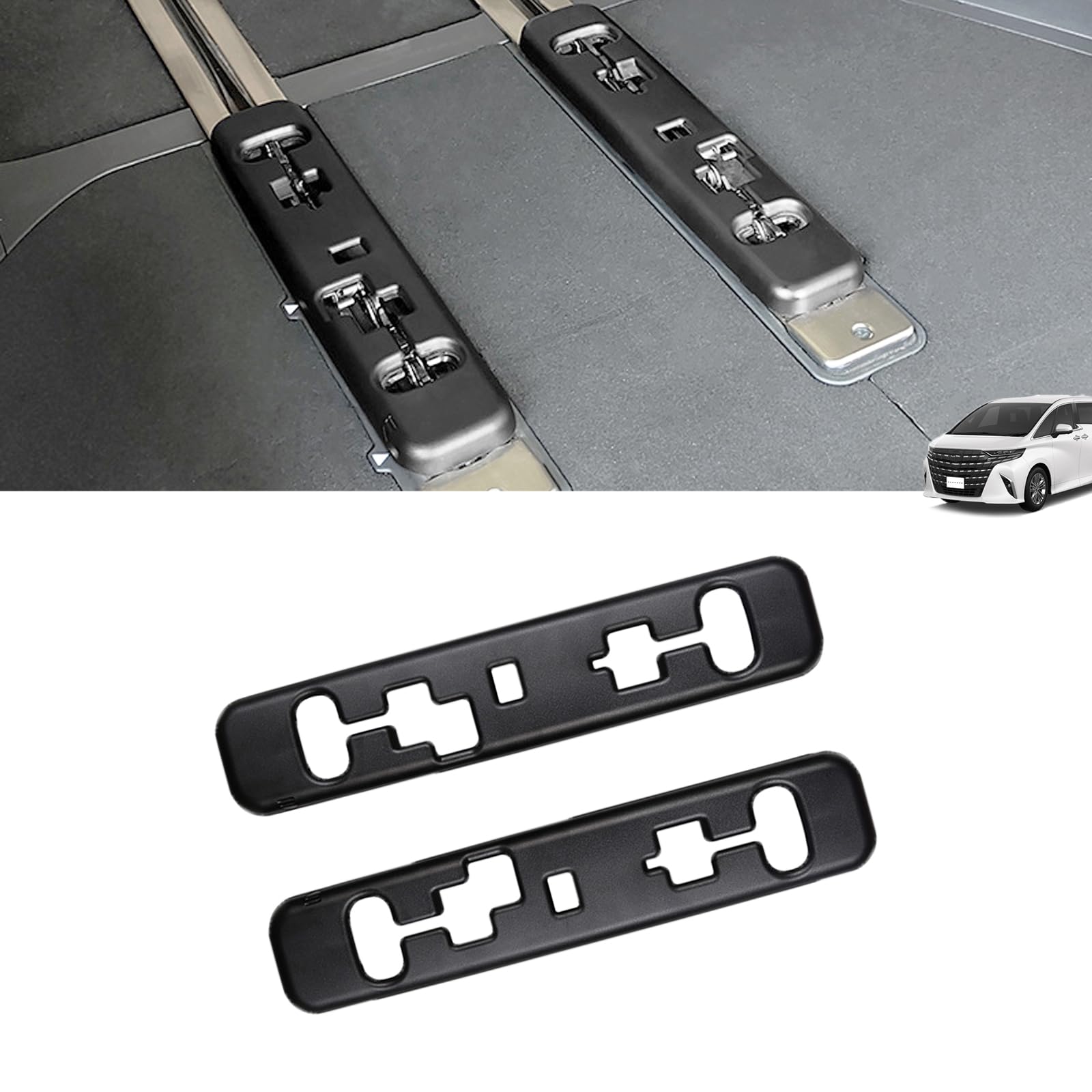 

Temiry Toyota Exclusive Alphard 40 Series Rail Cover Improved Version Scratch Prevention 3rd Row Vellfire 40 Series Alphard 40 Series Accessories