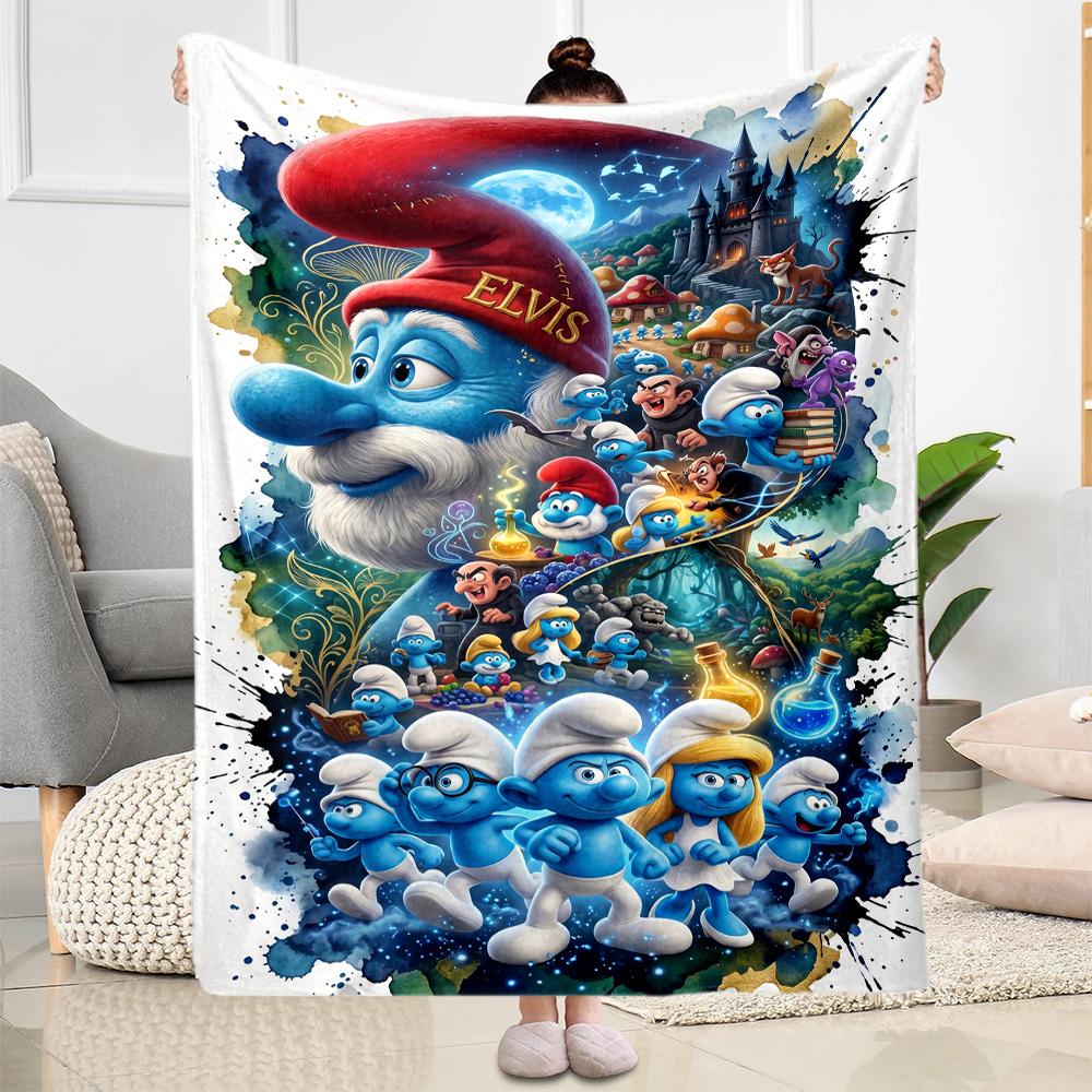 Elvis Presley Legend Blanket Warmthful Decor Perfect for Couch Office Chair Bedding All-Season Use Modern Style Gift for Travel Home Birthdays