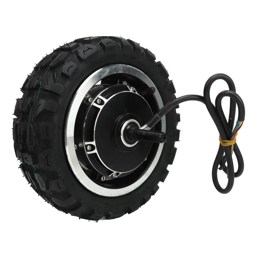 Motore per mozzo ruota da 11 pollici 48-120V 500W a 3500W IP54 Impermeabile Basso Rumore Motore per mozzo di scooter