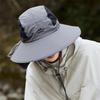 Sunscreen Men Fishing Hat UV Protection Foldable Bucket Hat Breathable Male Fisherman Cap  Men