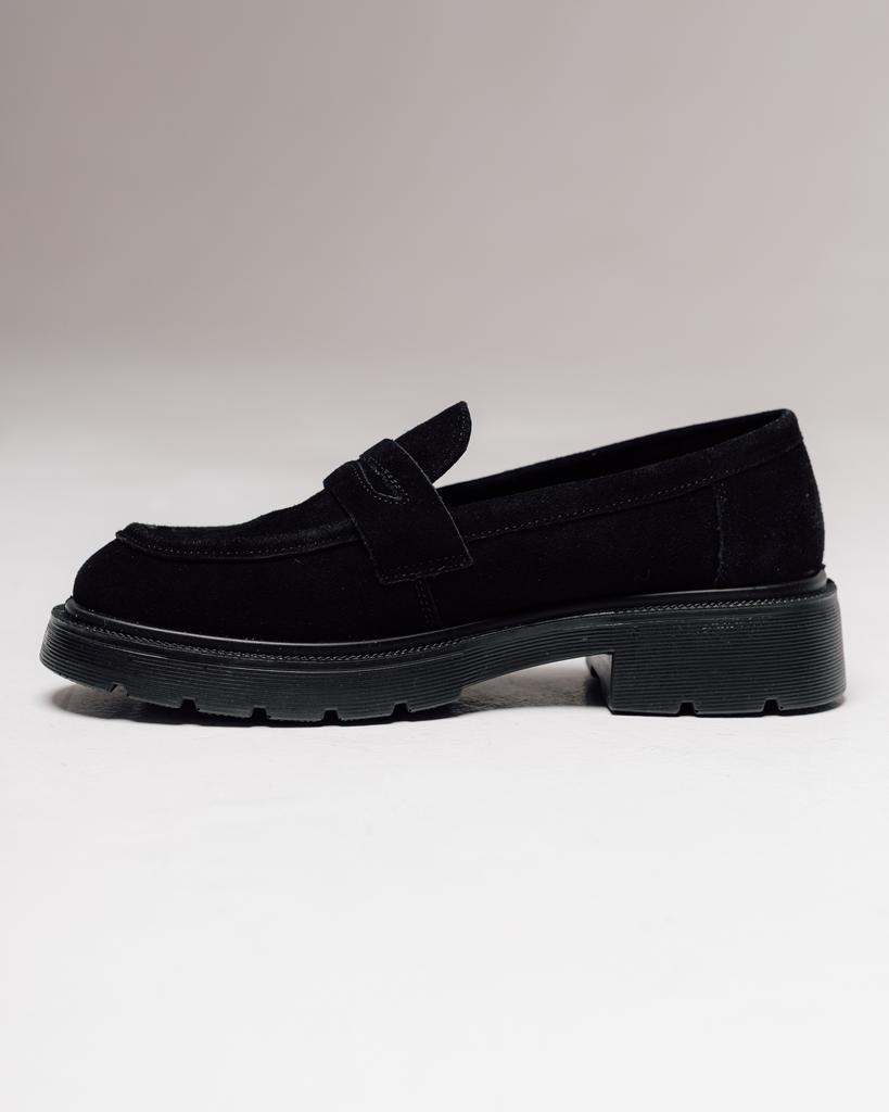 Klassiska loafers Allsy 197365 40 svarta mocka