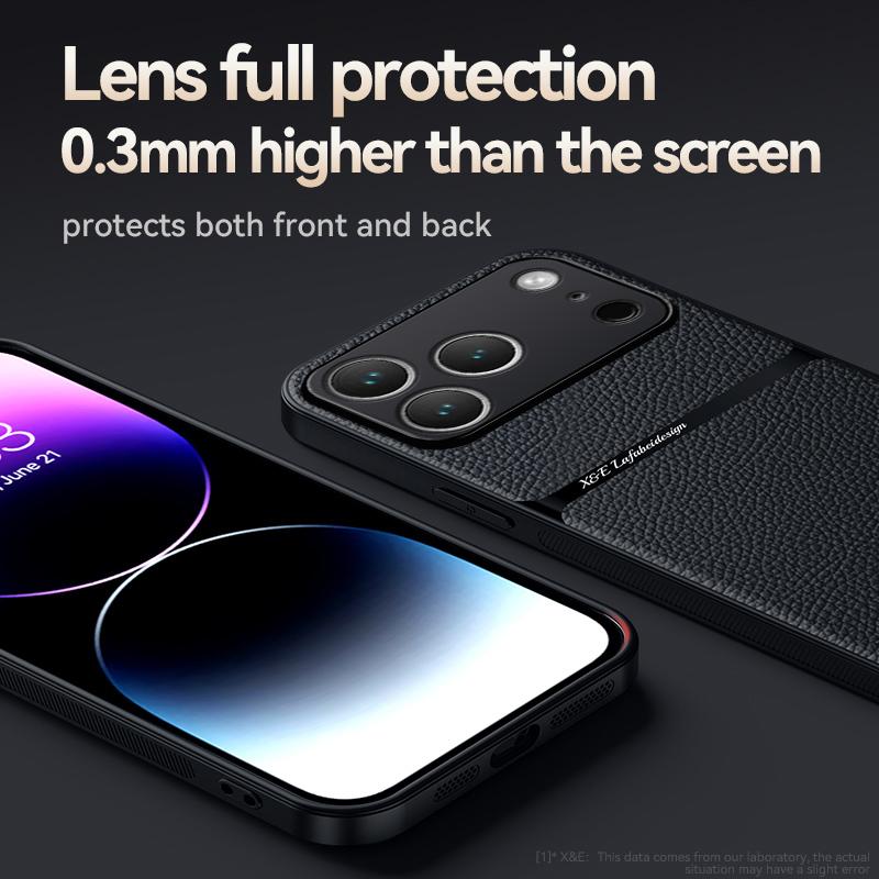Luxury Shockproof Leather Case Coque For iPhone 17 17 Air 17 Pro Max Plus Magnet Shell Phone Case for iPhone 17Pro Back Cover
