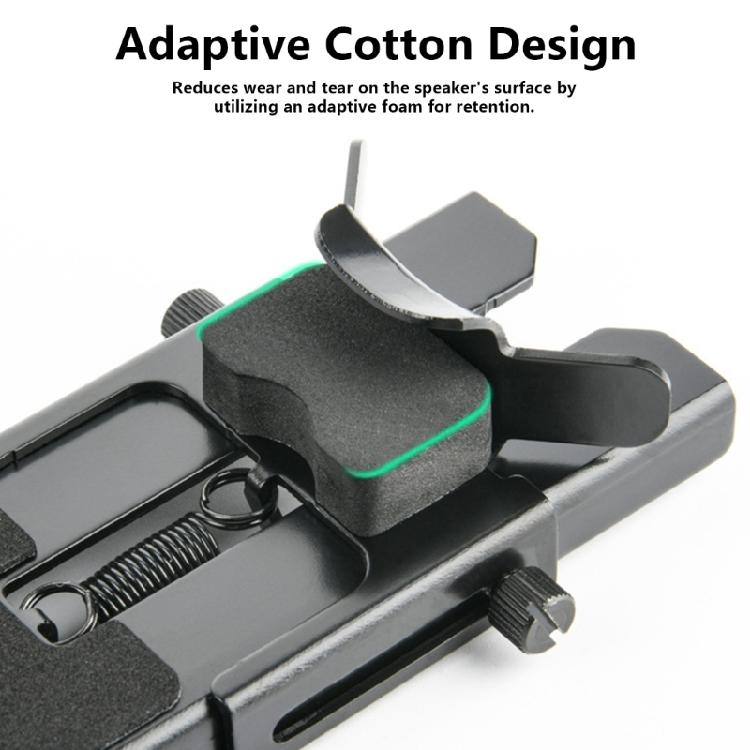 Secure Wall and Ceiling Mount Speaker Display Holder Storage Shelf for Flip 4/5/6 Portable Speaker Adjustable Fit