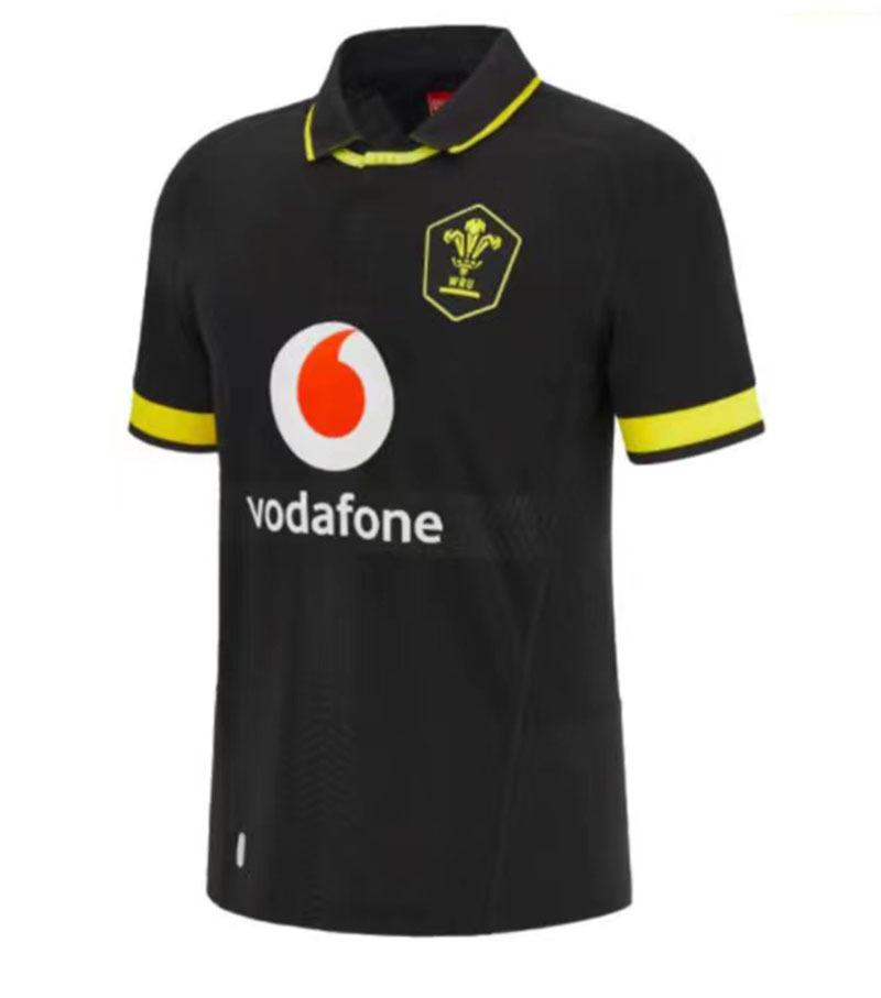 2024 Neuseeland All Blacks Irland Wales Hauptgast Südafrika Meisterschaft T-Shirt Rugby Shirt Trainingsanzug