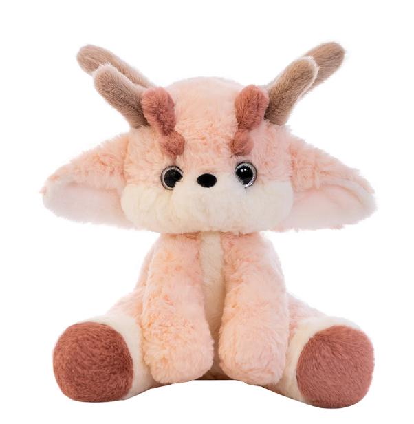 Little Pink Dragon Doll Plush Toy, Cute Sleeping Pillow, Ideal Birthday Gift for Boys and Girls