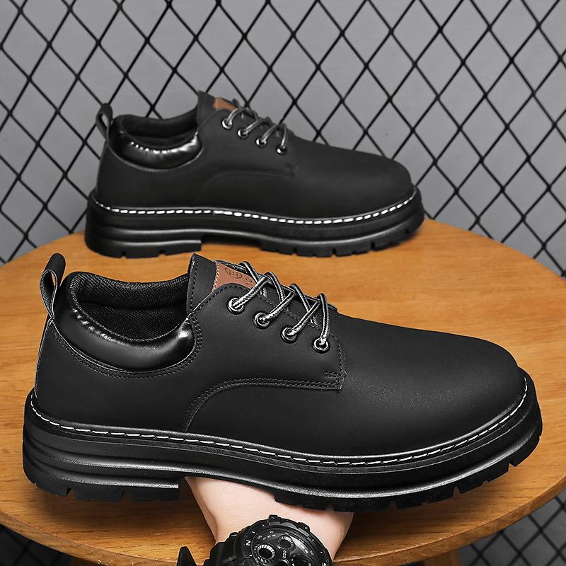 Herren-Sneakers, modische Low Cut-Arbeitsschuhe, verschleißfest, lässige Retro-Schuhe für Männer 2024, bequem, Zapato Para Hombre