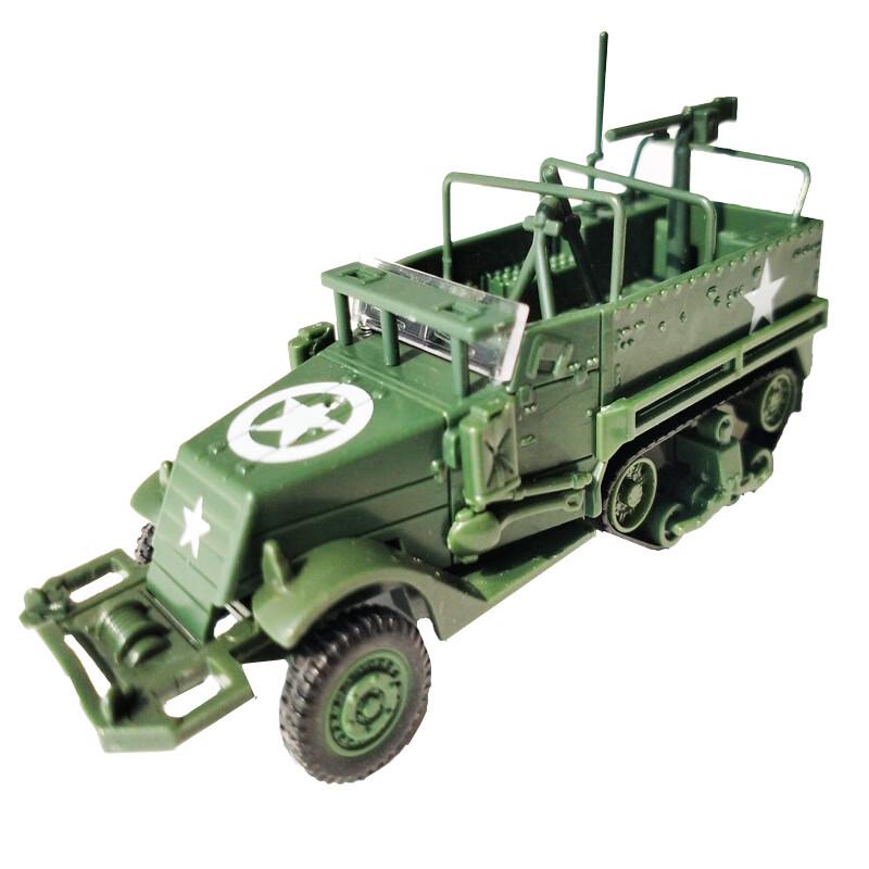 Long Chan 4D Assembly M3 Half-Track Armored Vehicle Model