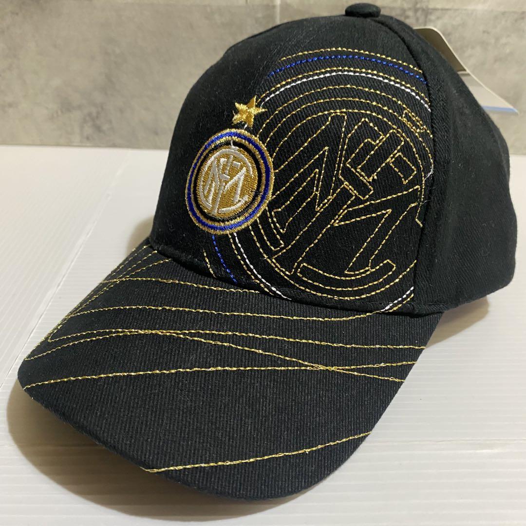 

[USED] Rare Inter Milan Official Logo Cap in Black