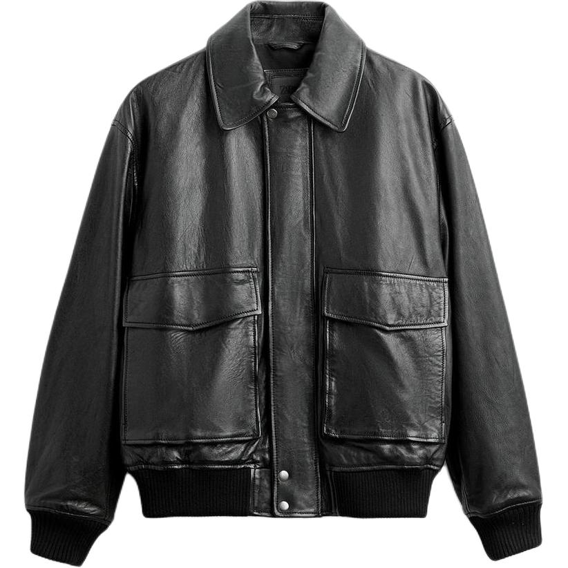 ZARA Jackets & Coats Men`s Black