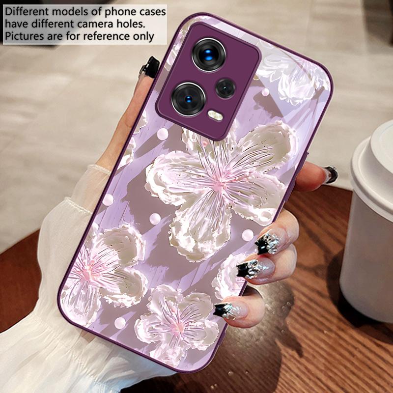 Oil painting of sunflowers For Xiaomi 14 Ultra 13 Lite Redmi Note 13 11 Pro 12 Plus Poco X6 3 Pro F4 6 GT Tempered Phone Case