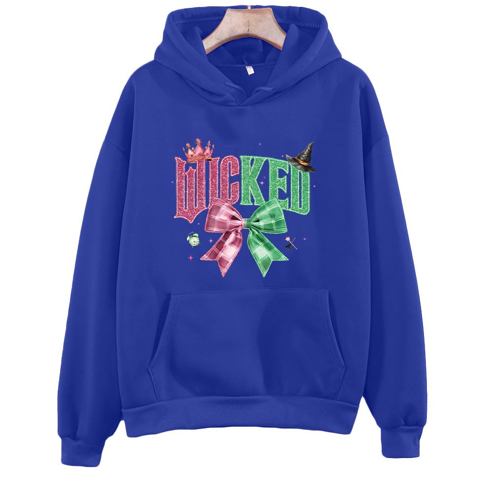 Mikiny Wicked for Good Mikina pro fanoušky muzikálu Wicked Valentýnský dárek Mikina Móda Ženy Muži Estetická Podzim Zima Pulovr Oblečení