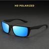 Classic Black Square Polarized Sunglasses Men Women Fashion Sports Sun Glasses Male Stylish Outdoor Driving Fishing Shades