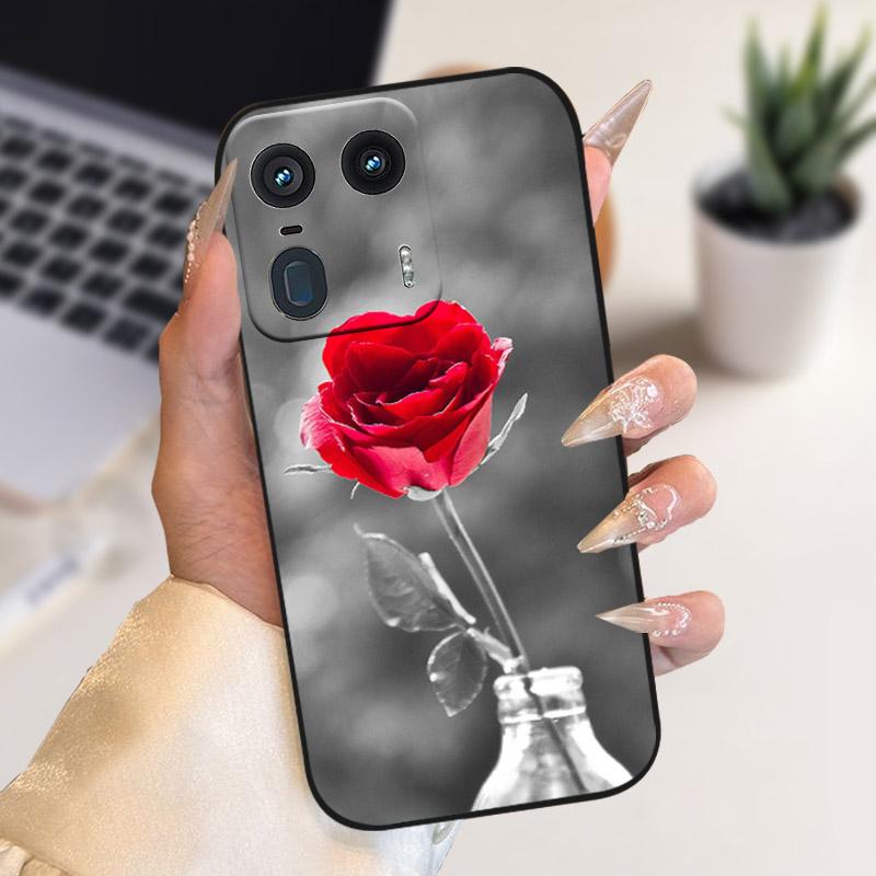 Case For Motorola Moto X50 Ultra Edge50 Ultra Soft TPU Silicone Shockproof Phone Cover X50Ultra Camera Protection Fundas Coque