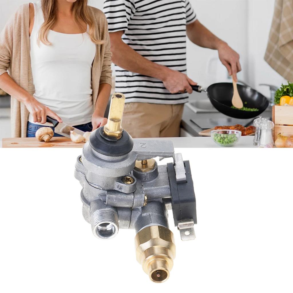 Embedded Gas Valve System Featuring Independent Control and Space Saving Safety Gas Valves Kitchen Gas Valve for Kitchen