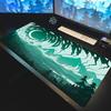 Mond und Sterne Große Schreibtischmatte Kawaii Ästhetisches Mauspade Niedliche Himmelskunst Setup Gaming Zubehör Mauspade Gamer Büro Matten Xxl