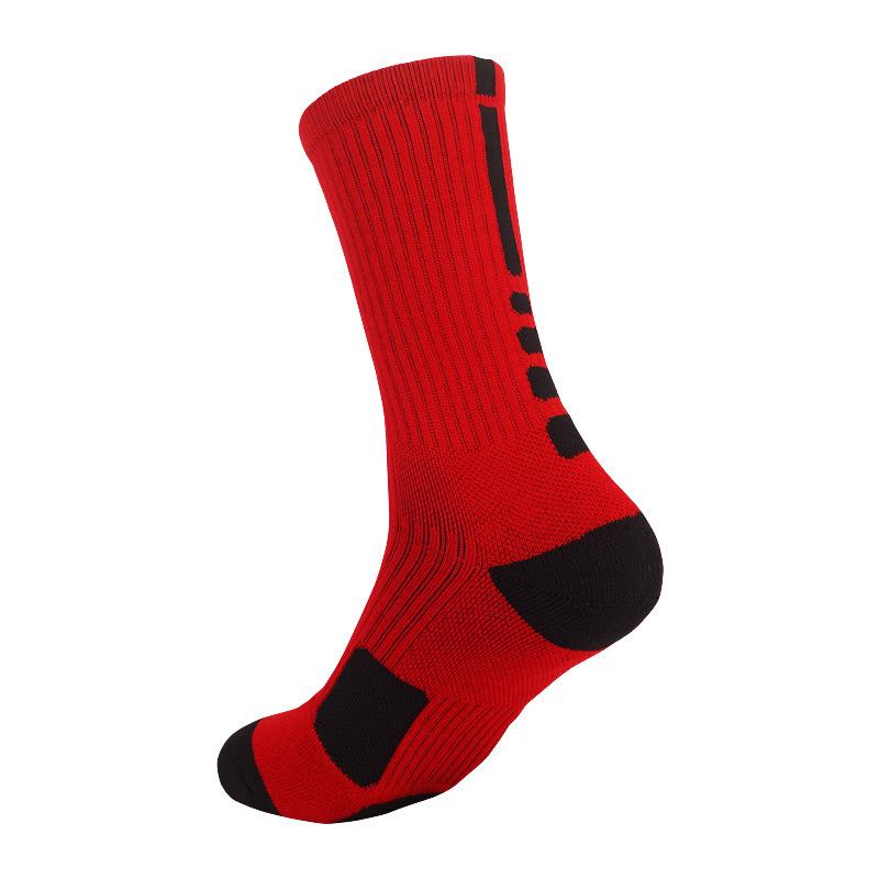Children'S Basketball Socks Youth Student Towel Medium Tube Socks Boys Elite Training Running Sports Socks Men