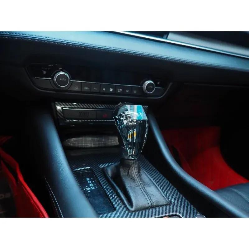 Car Gear Lever Trim Interior Accessories Tools For Mazda 3 Axela/Atenza/CX4/CX5/CX30 Crystal Gear Shift Knob Cover, Fit