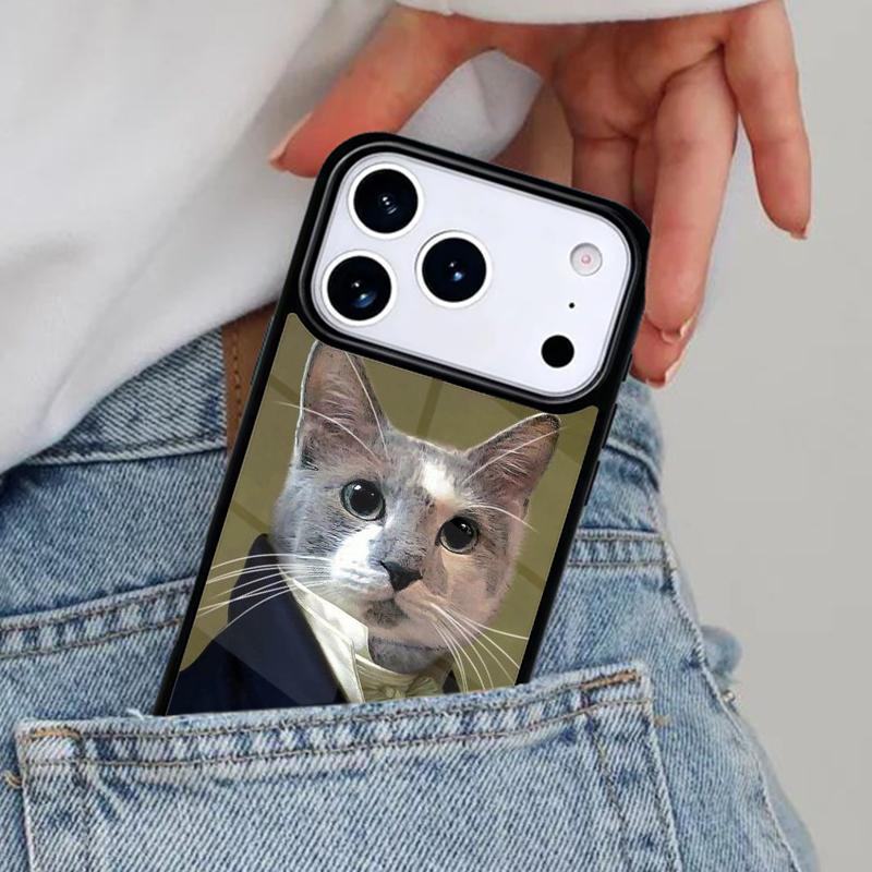 Renaissance Cats Rich Art Phone Case for iPhone 17ProMax 12 13 14 15 16e 17 Pro Max Plus Air Cover