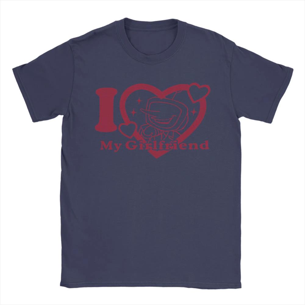 

Printed I Love My Girlfriend Mr. Tenna Deltarune Game Printed T Shirts for Men Women Pure Cotton Tee Shirt Short Sleeve Clothing 4XL