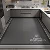 Kitchen Floor Mat PVC Carpet Waterproof Non-slip Leather Rug Can Be Cut Easy To Clean Foot Mats Large Area Home Decor Rugs
