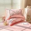 100%Cotton Pillowcases Pair Pack Cotton Pillowcases for Home Use 48x74cm Pillow Case Skin-friendly Comfortable 2pcs pillowcases