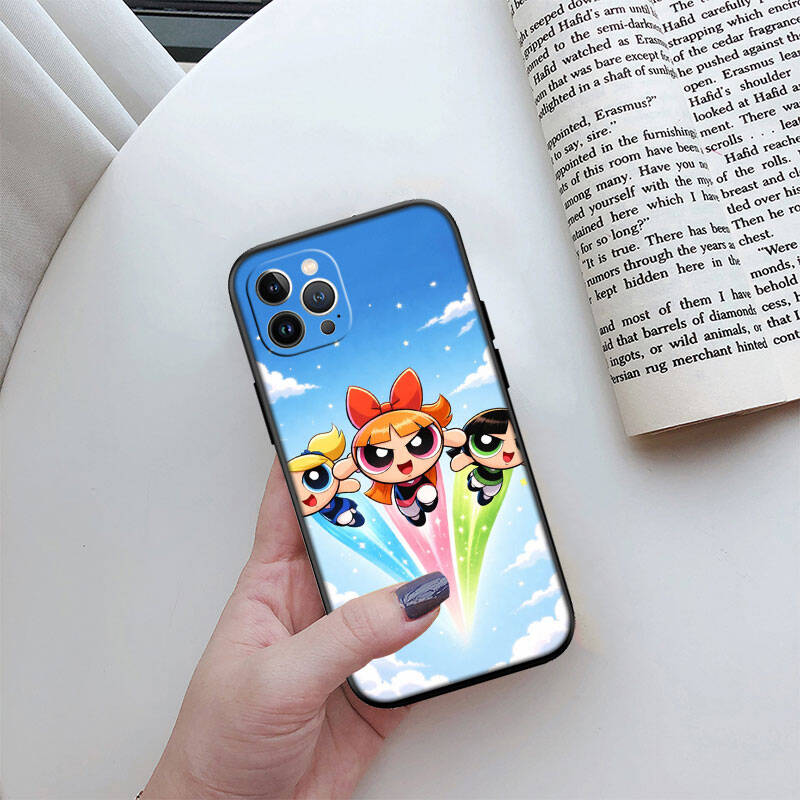 RT20 Powerpuff Girls New Shell Phone Case for Xiaomi Poco F5 F6 C40 C65 C55 C50 C51 M7 X7 C75 M6 C71 F7 C85 F8 Pro Ultra