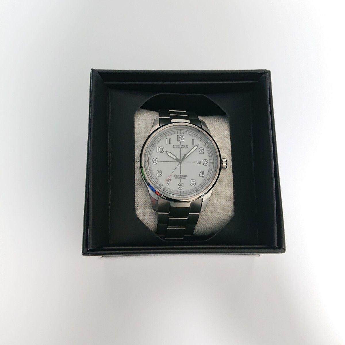 Overseas model Unused Citizen BM7570-80A Titanium model Eco Drive Solar