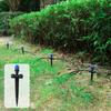 10pcs Adjustable Bracket 8 Hole Sprinkler 180° Rotatable Micro-spray Droplet Emitter Watering Sprinkler Garden Irrigation Tools