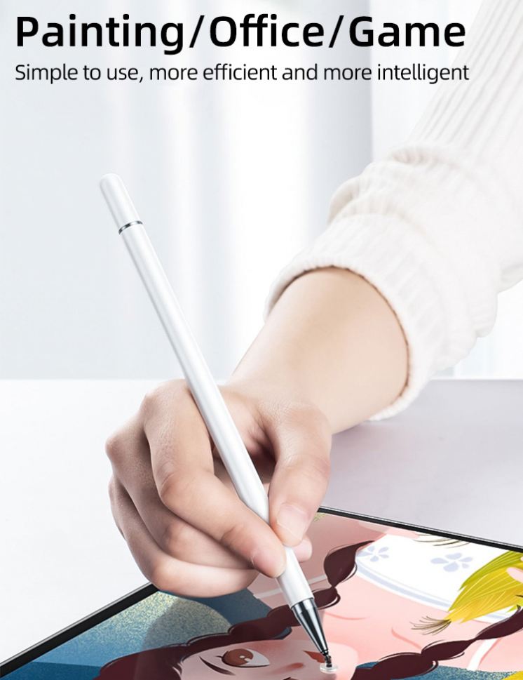 Stylus Pen for Ipad 2018-2025 with Palm Rejection Active Pencil for Ipad 11th/10th/9th/8th/7th/6th Generation