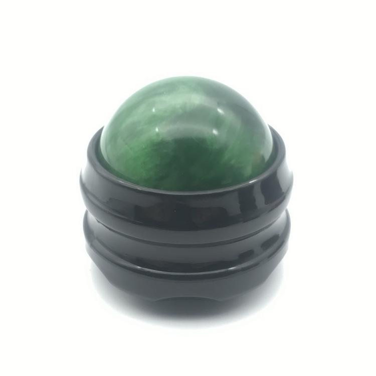 Resin Yoga Massage Ball - Relax Muscles & Target Meridians with Essential Oil Roller