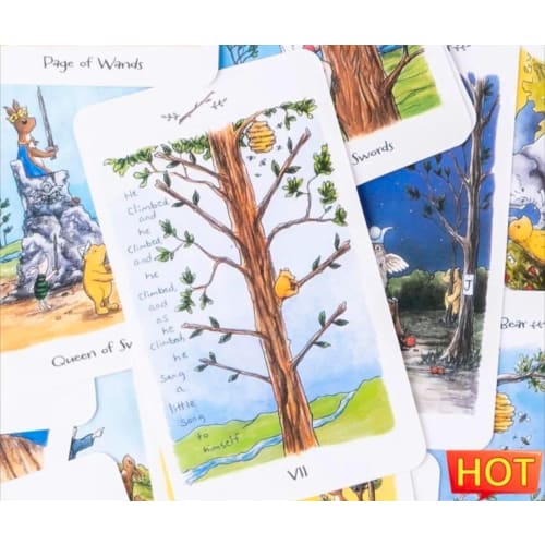 Winnie the Pooh Tarot Cards, 78 Cards, 10cm X 6cm, Compact Size