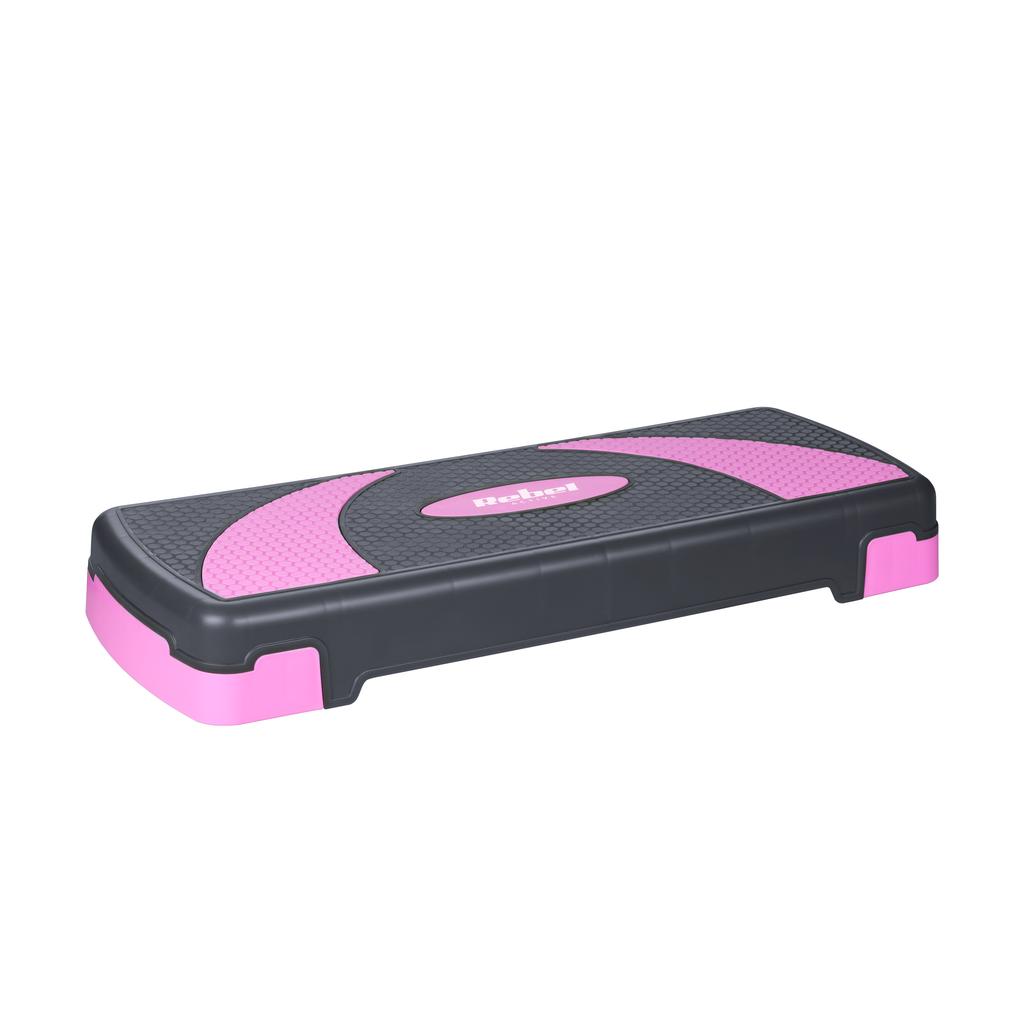 Aeróbic Step 78 Cm Ejercicios de Fitness 3 Niveles Plataforma Modular Ajustable