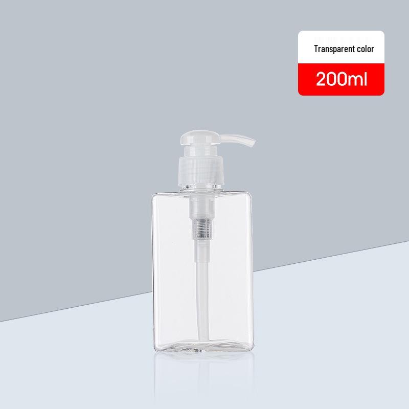 Travel Refill Pump Bottles for Lotion, Shower Gel, Shampoo, and Hand Sanitizer - Square Design, Empty and In Stock