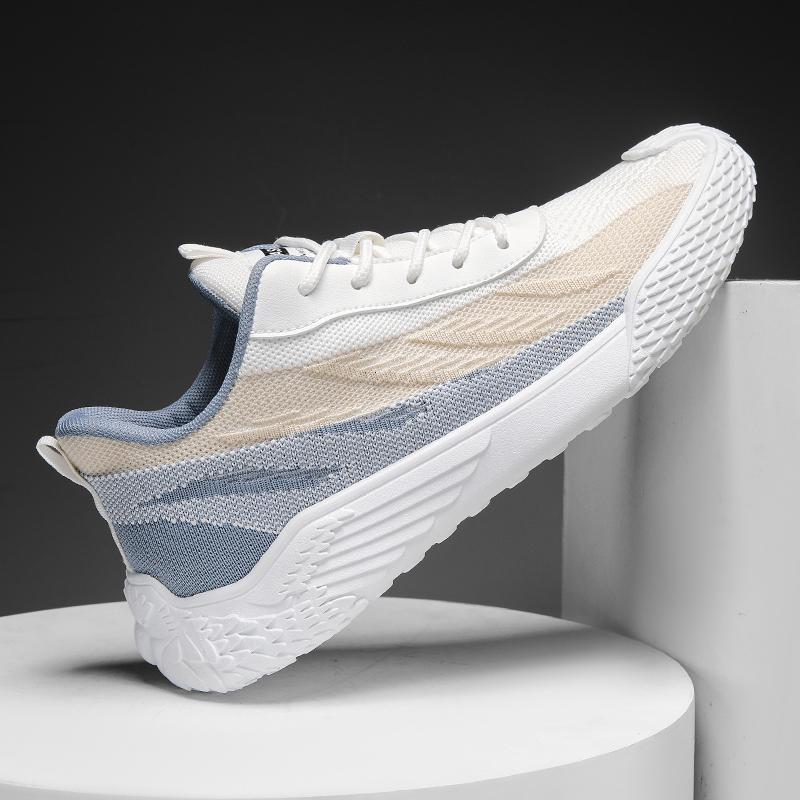 Fashion Fashion Men Sneakers Air Cushion Outdoor Sports Running Shoes Mesh Breathable Walking Shoes Man Soft Sole Casual Sneakers