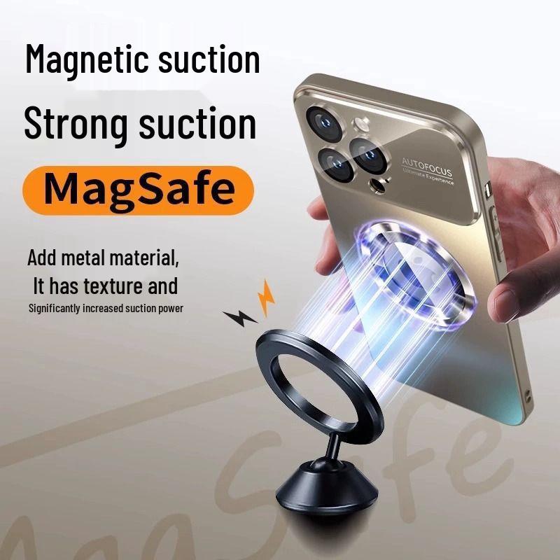 Applicable Apple 17 ProMax Full Coverage Magnetic Matte Protective Phone Case