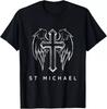 New Limited Saint Michael The Archangel Traditional Catholic Prayer T-Shirt