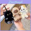 Plush Cat Keychain With Pp Cotton Filling For Collectors And Gift Giving