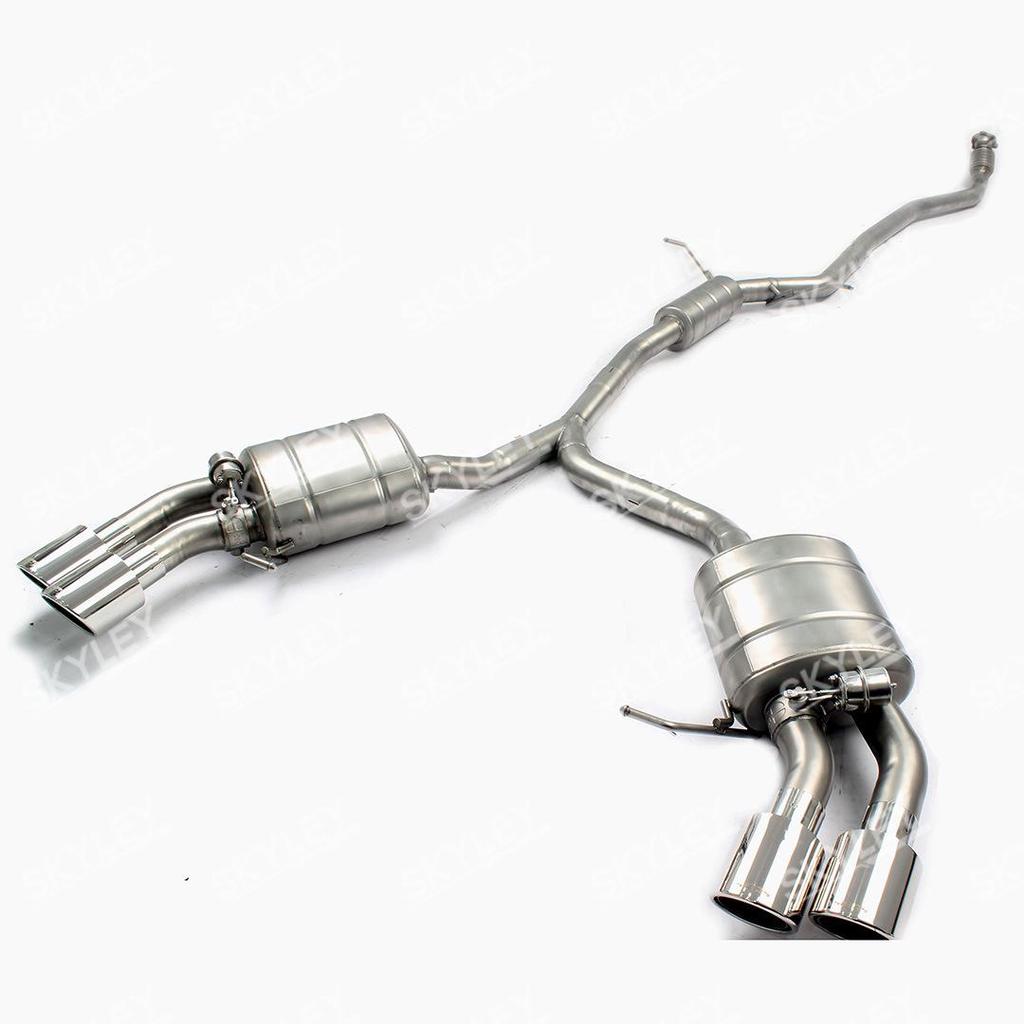 Porsche Macan Turbo 2.0T (2017-2019) Catback Exhaust System with Tips